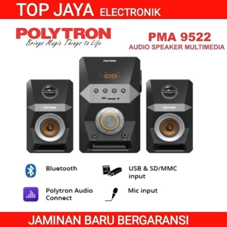Jual Speaker aktif polytron pma9522 multimedia bluetooth | Shopee Indonesia