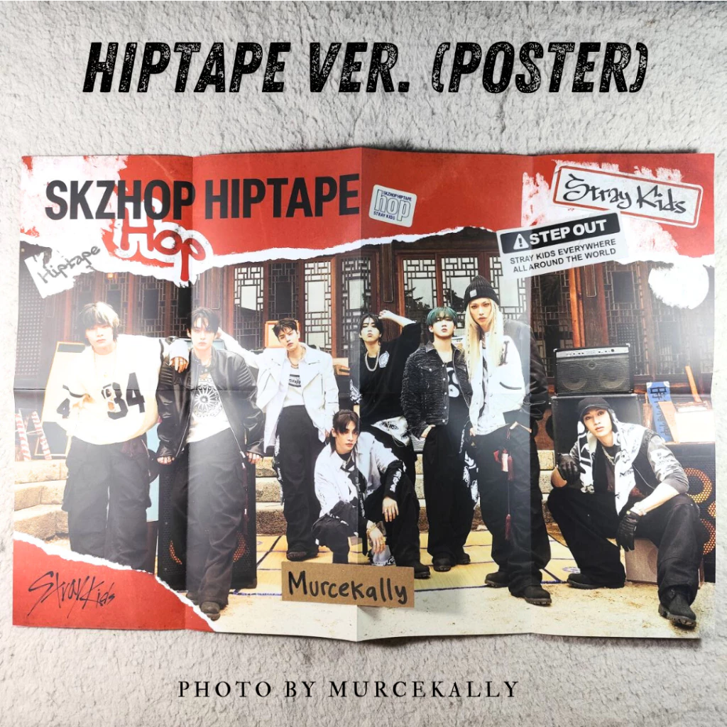 Album Sealed STRAY KIDS SKZHOP HIPTAPE Versi Tanpa Web Benefit