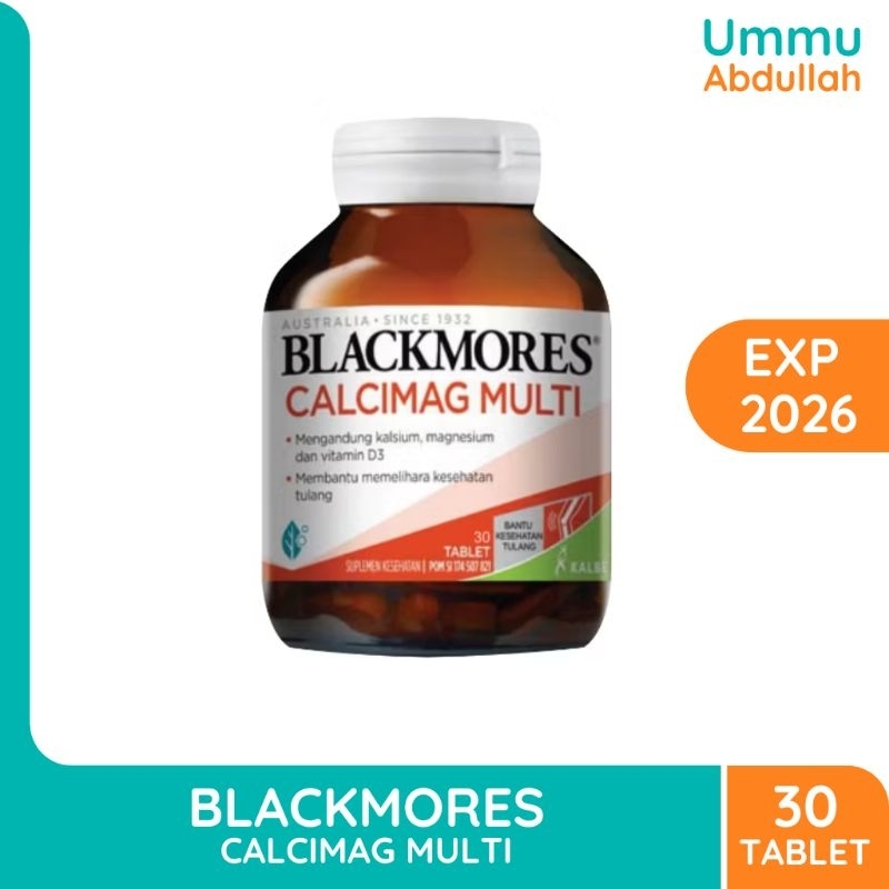 Jual Blackmores Calcimag Multi isi 30 Tablet EXP 2026 | Shopee Indonesia
