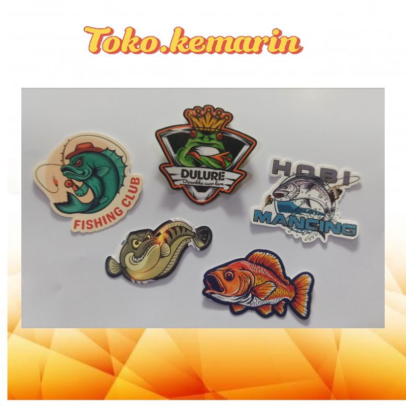 Jual Stiker mancing ikan | Shopee Indonesia