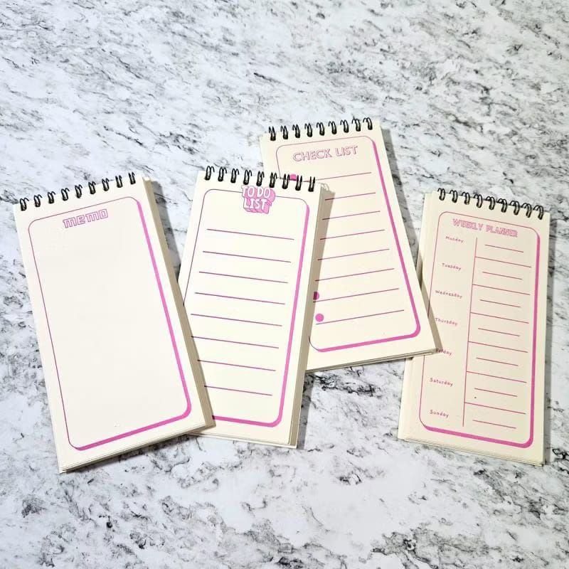 Jual Notebook Agenda Kecil / Notebook Check List / Weekly Planner/ To ...