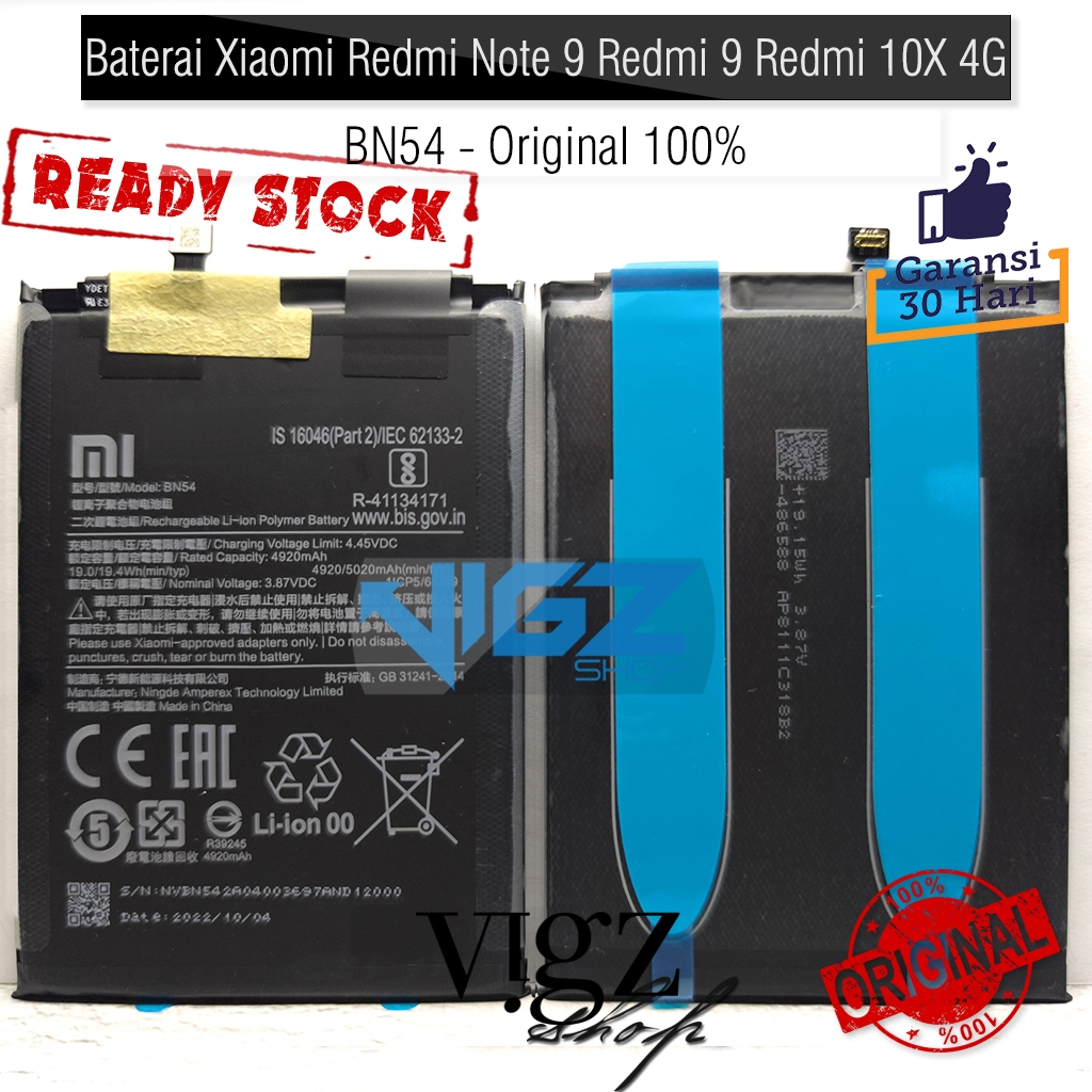 Jual Battery Baterai Batre Xiaomi Redmi Note Redmi Redmi 10X