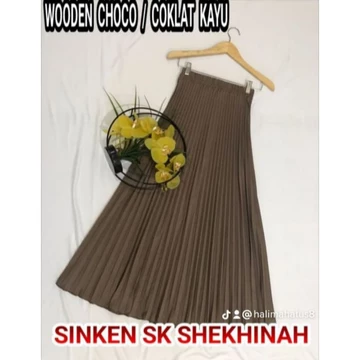 Rok Plisket Premium Shekhinah Wanita Hyget Adem