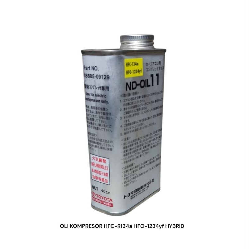 Jual OLI KOMPRESOR ND-OIL11 OLI COMPRESSOR AC R134a R1234yf HYBRID ASLI ...