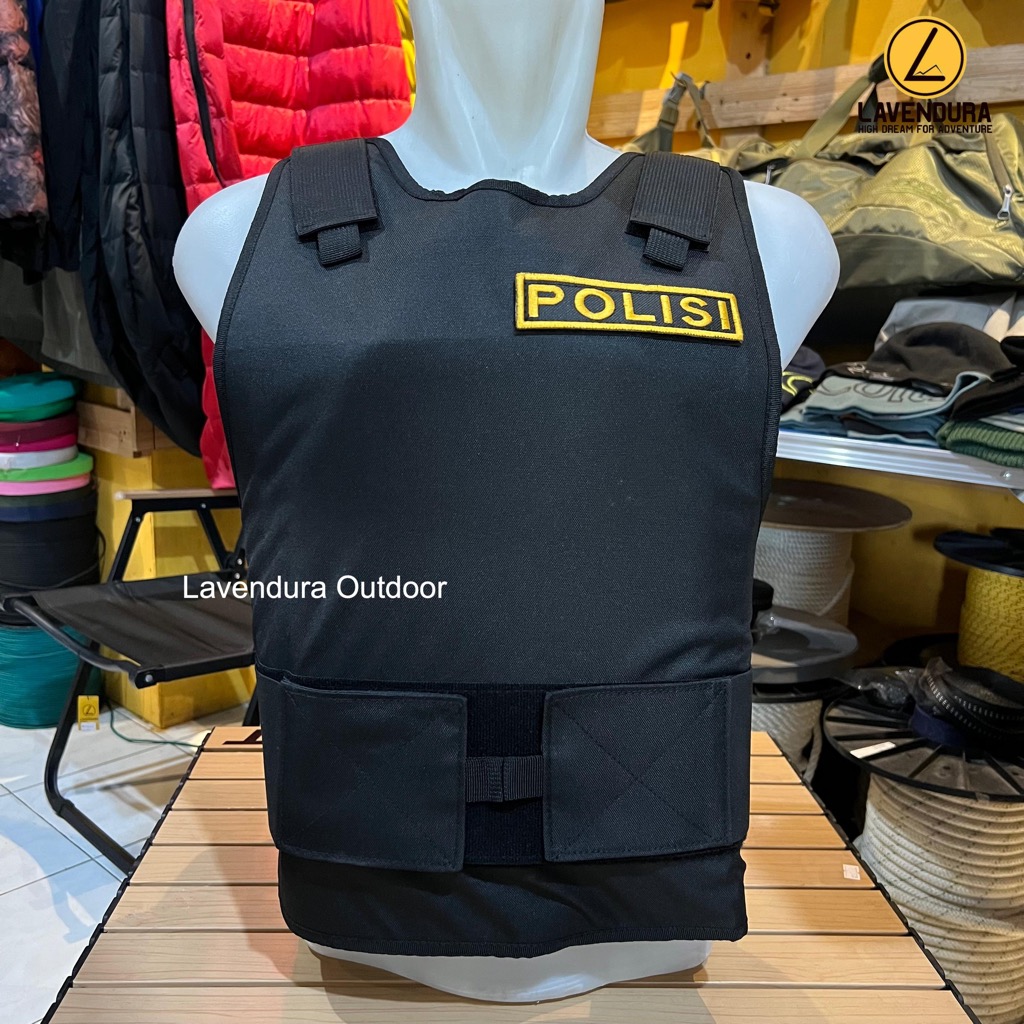 Jual Set Rompi Anti peluru Rompi Polisi Bodyvest Polisi BRIMOB Satuan ...