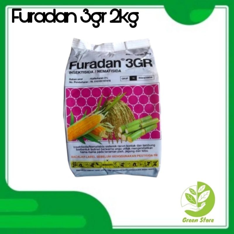 Jual Insektisida Nematisida FURADAN 3GR 2Kg - 2kg | Shopee Indonesia