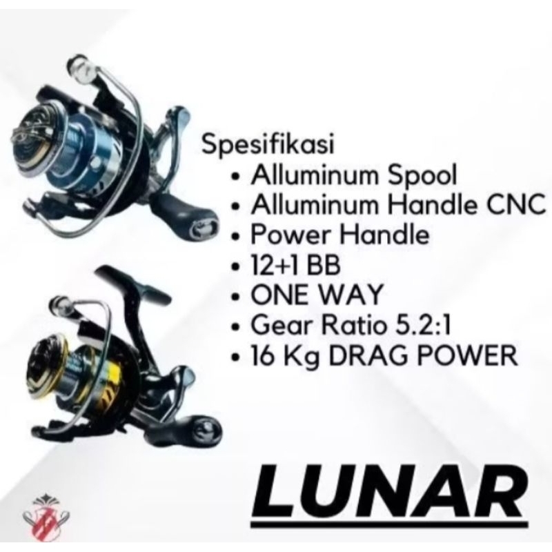 Jual reel fukushima lunari/lunar ph, jepang asli | Shopee Indonesia