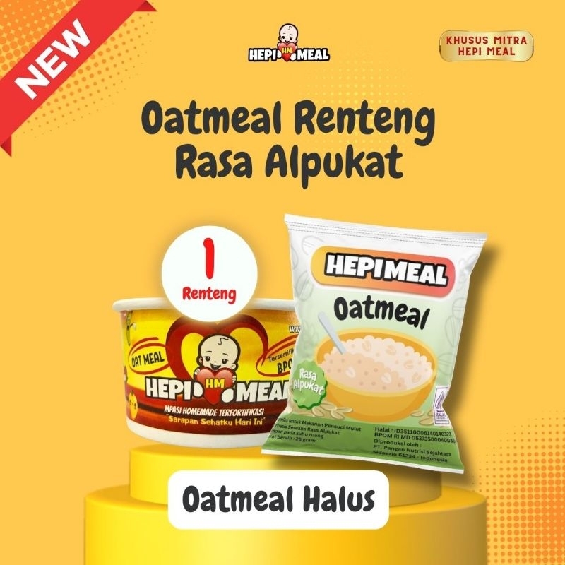 Jual oatmeal rasa alpukat 1 pcs 25 gram | Shopee Indonesia