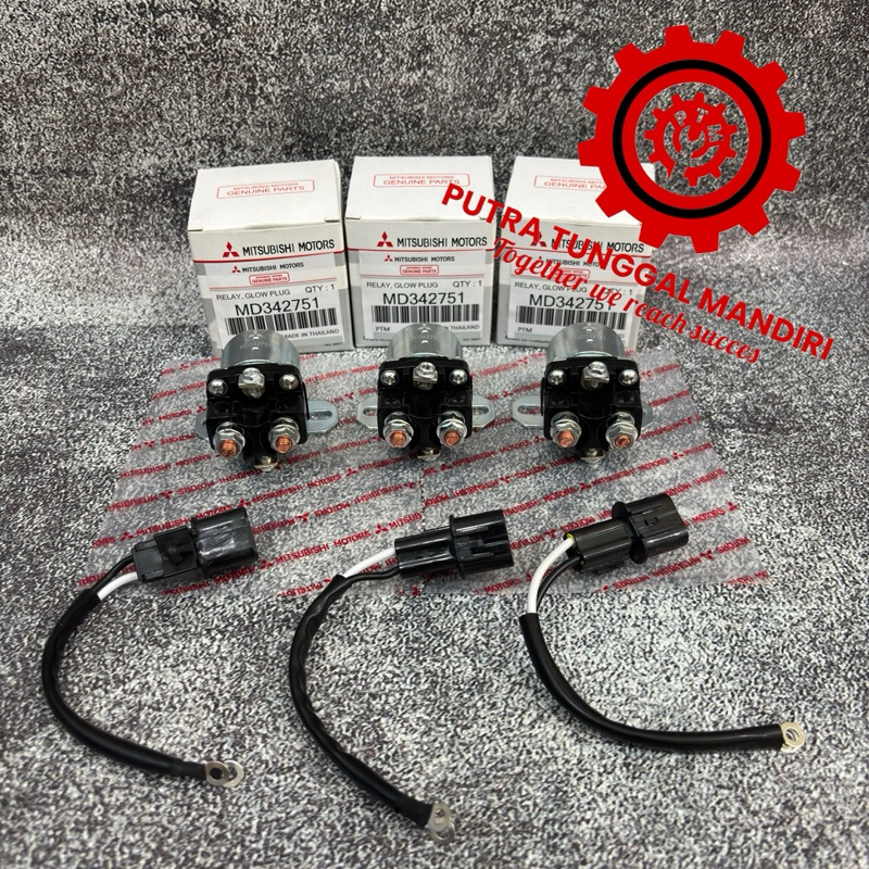 Glow Plug Heater Relay Solenoid For Mitsubishi L200 KB4T KB40 (2006+) – MD342751