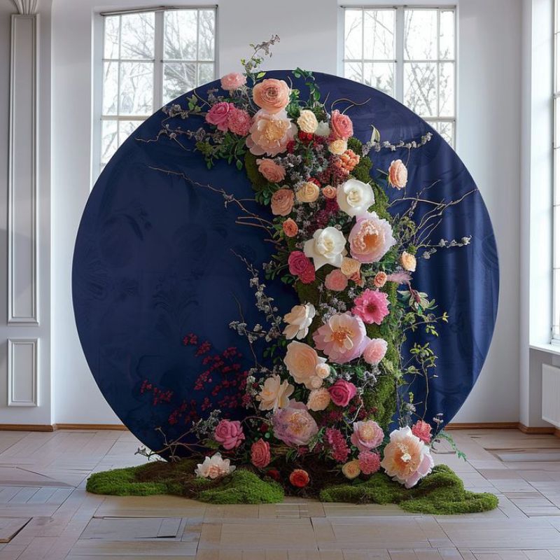 Jual Cover bulat/backdrop/kain diameter 70cm | Shopee Indonesia