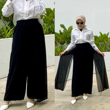 RANI PANTS By Dthreee Celana Kulot Wanita