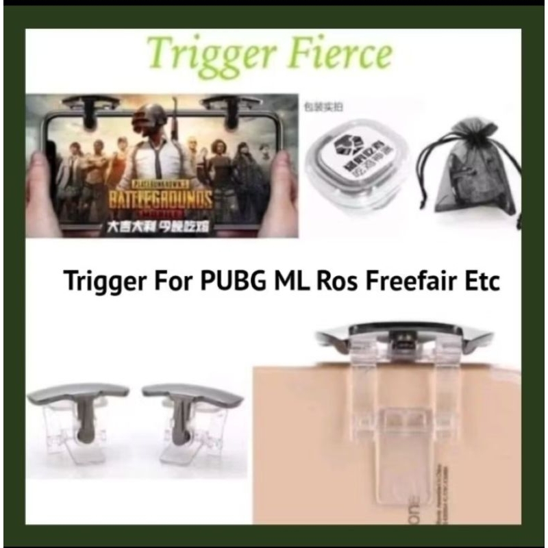 Jual Joystik android gamepad pubg. ros. R1 L1 fierce | Shopee Indonesia
