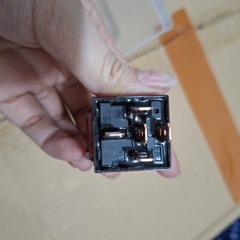 Jual Paket Relay TRANSPARAN Kaki 5 12Volt 80 Ampere ISI 10 pcs | Shopee ...