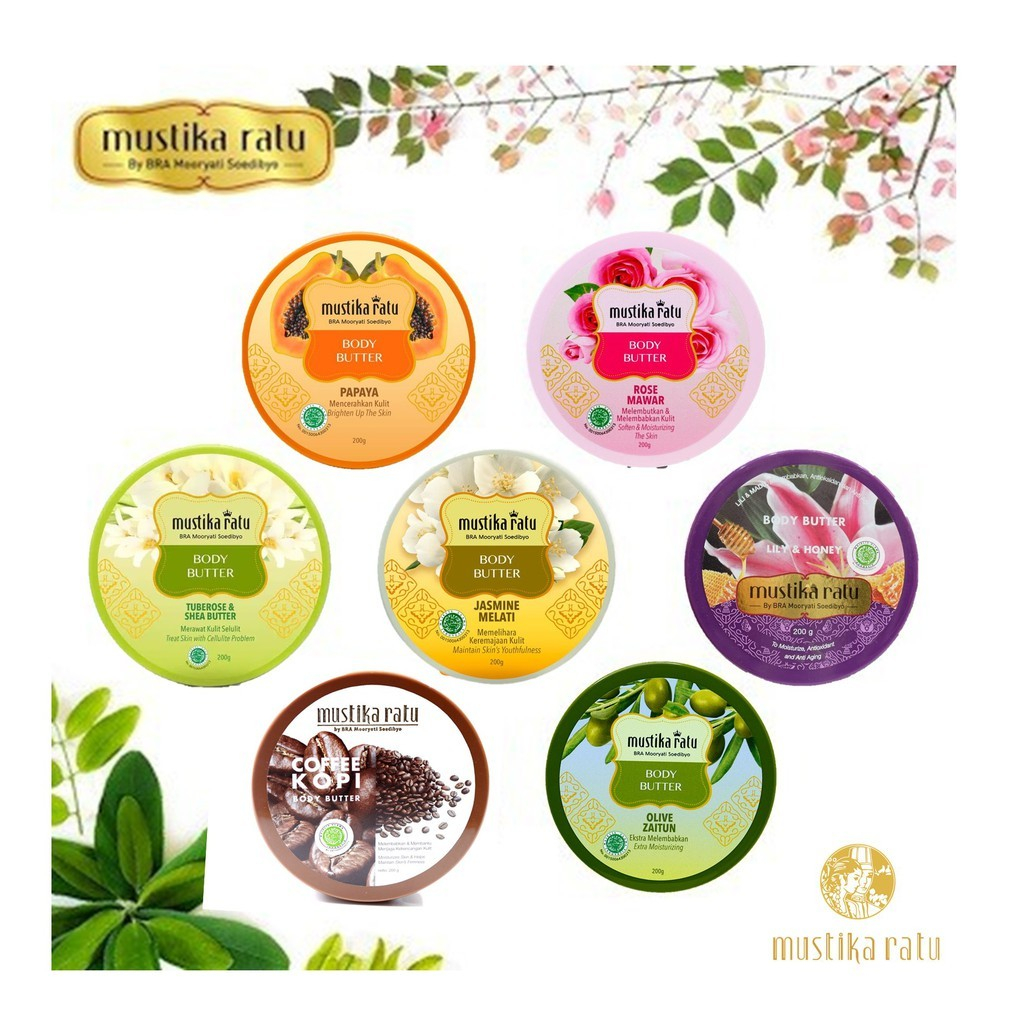 Jual MUSTIKA RATU BODY BUTTER 200gr | Shopee Indonesia