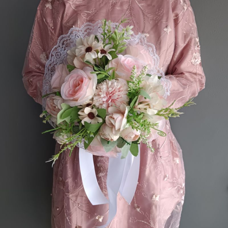 Jual Buket Bunga Pernikahan / Lamaran / Prewedding Handbouquet ...