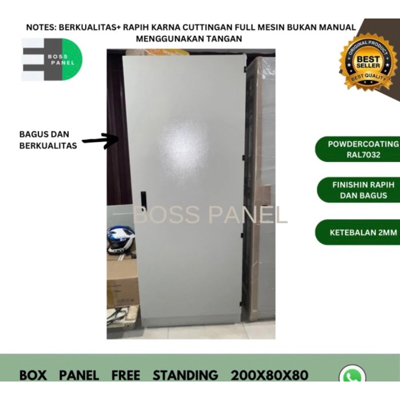 Jual Box panel free standing 200x80x80 Tebal plat 2MM Berkualitas Bagus ...