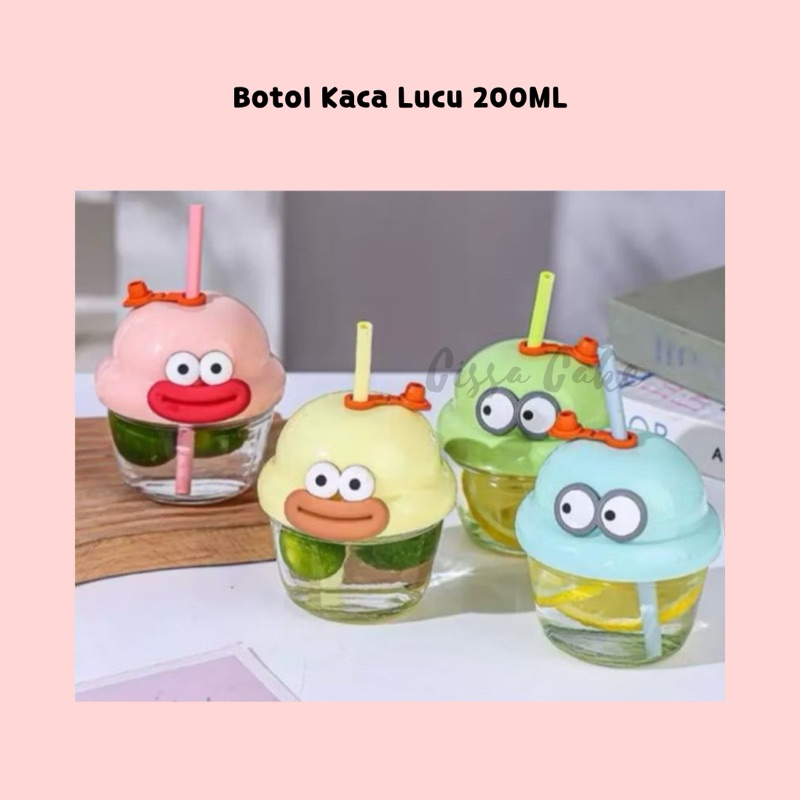 Jual Gelas Kaca Mini Lucu 210ML | Shopee Indonesia