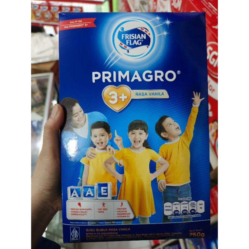 Jual Primagro 3+ Vanilla 750gr(Harap Baca Deskripsi) | Shopee Indonesia