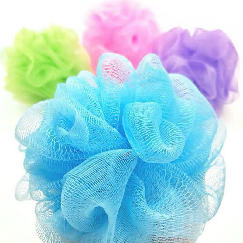 Jual 1 Pcs Shower Puff Mandi Busa Mandi Tanggung | Shopee Indonesia