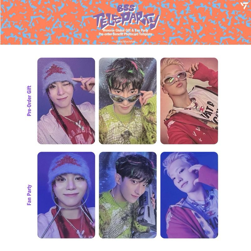BSS Seungkwan Teleparty PC Bundle BSS (SEVENTEEN) 2ND SINGLE