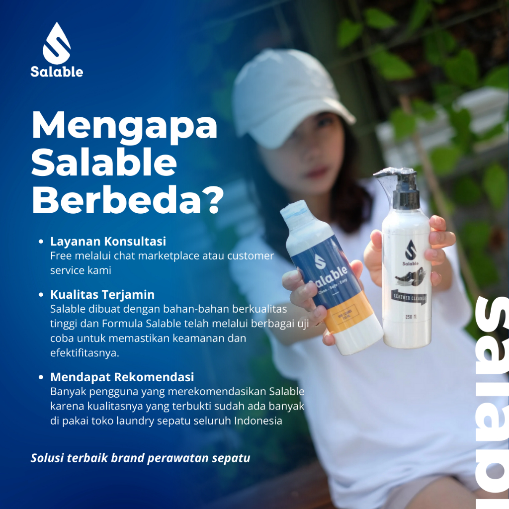 Jual Salable Cleaner Pack - Pembersih Sepatu Komplit Shoe Cleaner ...