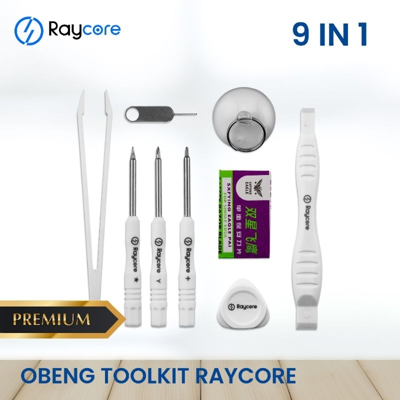 Jual Raycore - Repair Tools Kit Obeng 9 in 1 | Shopee Indonesia