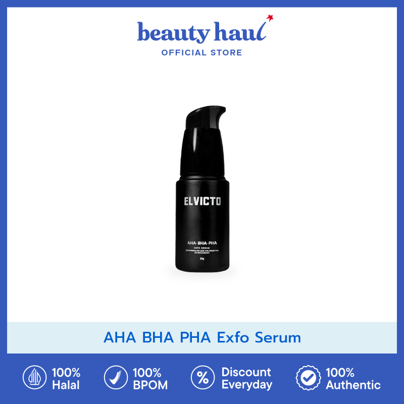 Jual ELVICTO AHA BHA PHA Exfo Serum 20gr | Shopee Indonesia