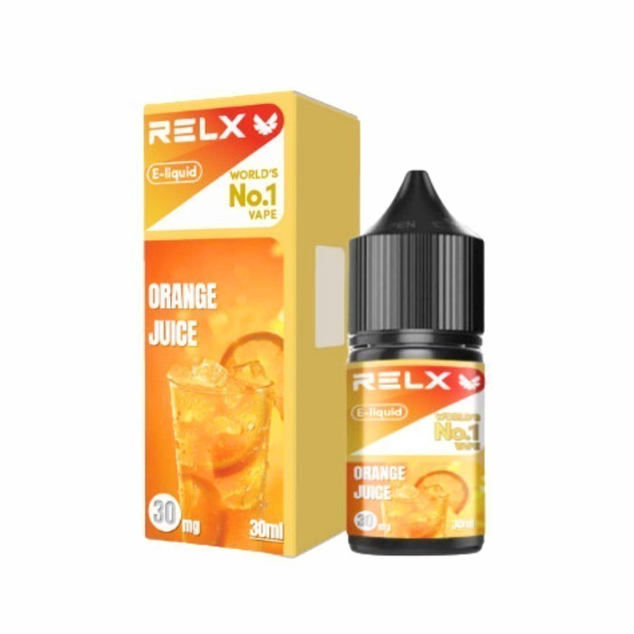 Jual LIQUID RELX ORANGE JUICE SALT NIC 30MG 30ML BY RELX E-LIQUIDS ...
