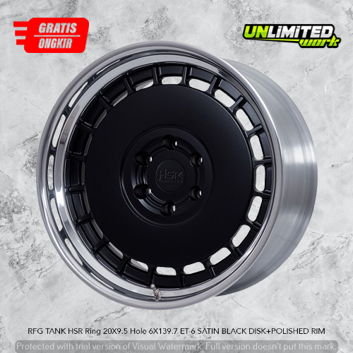 Jual Velg Forged HSR WHEEL Original Untuk GWM Tank R20 Pcd 6X139 Tipe ...