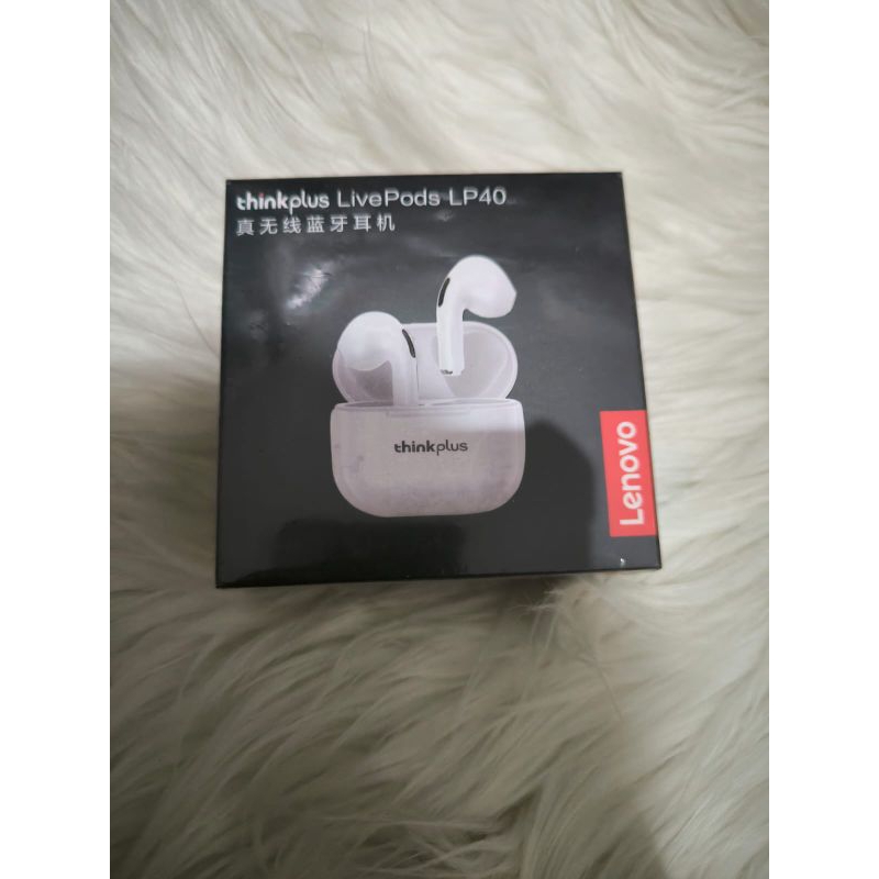 Jual Lenovo THINKPLUS LP 40 Wireless Bluetooth - White | Shopee Indonesia