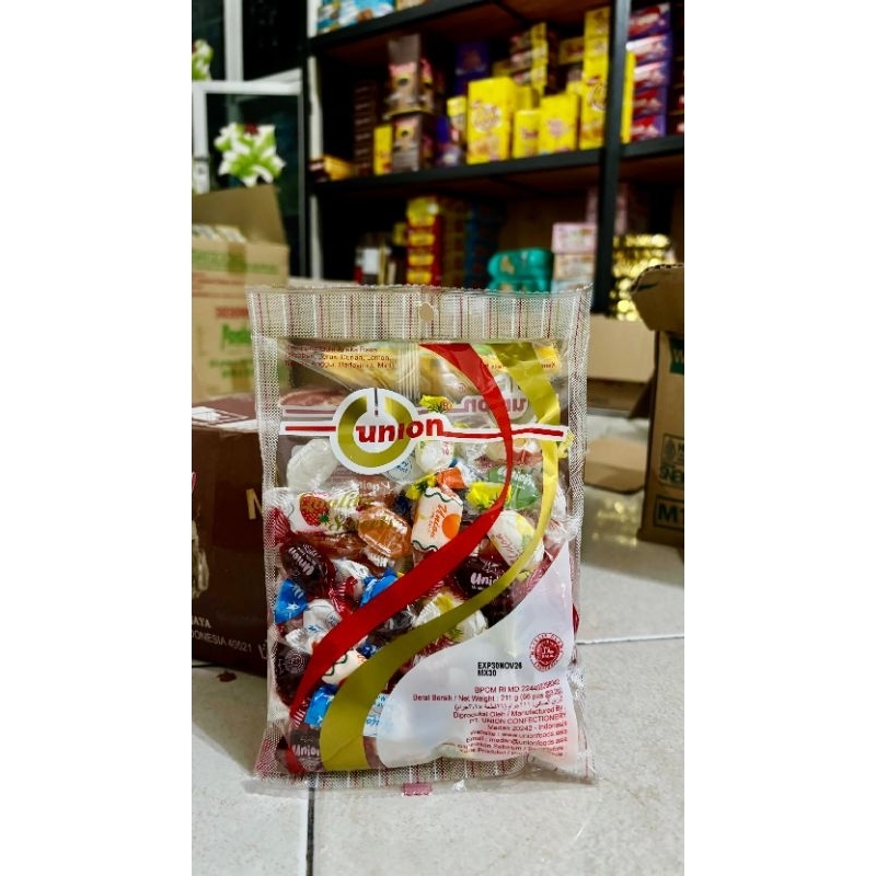 Jual PERMEN UNION DUA VARIAN! 1 PACK 66 PCS | Shopee Indonesia