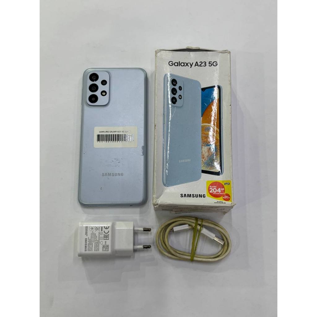 Jual SAMSUNG GALAXY A23 5G 6/128GB SECOND FULLSET GARANSI | Shopee ...