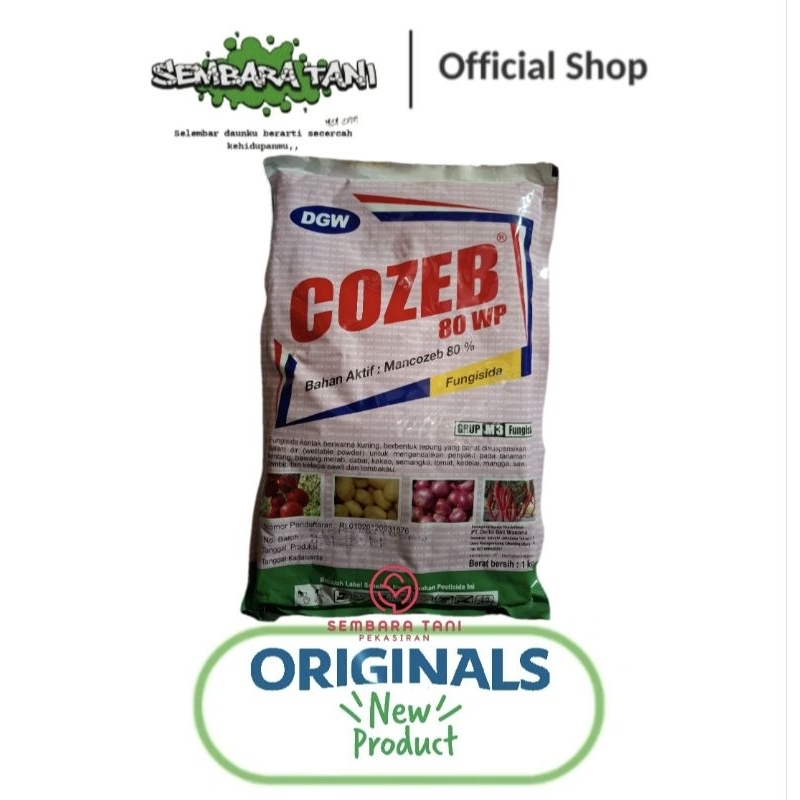Jual COZEB 80 WP 1 KG | MANKOZEB KUNING | FUNGISIDA | Shopee Indonesia