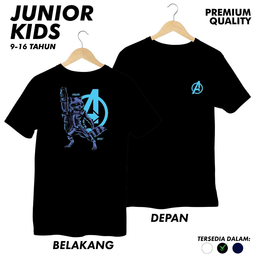 Jual Kaos Junior Remaja ABG Usia Tanggung 11-16 Tahun rocket rakun ...
