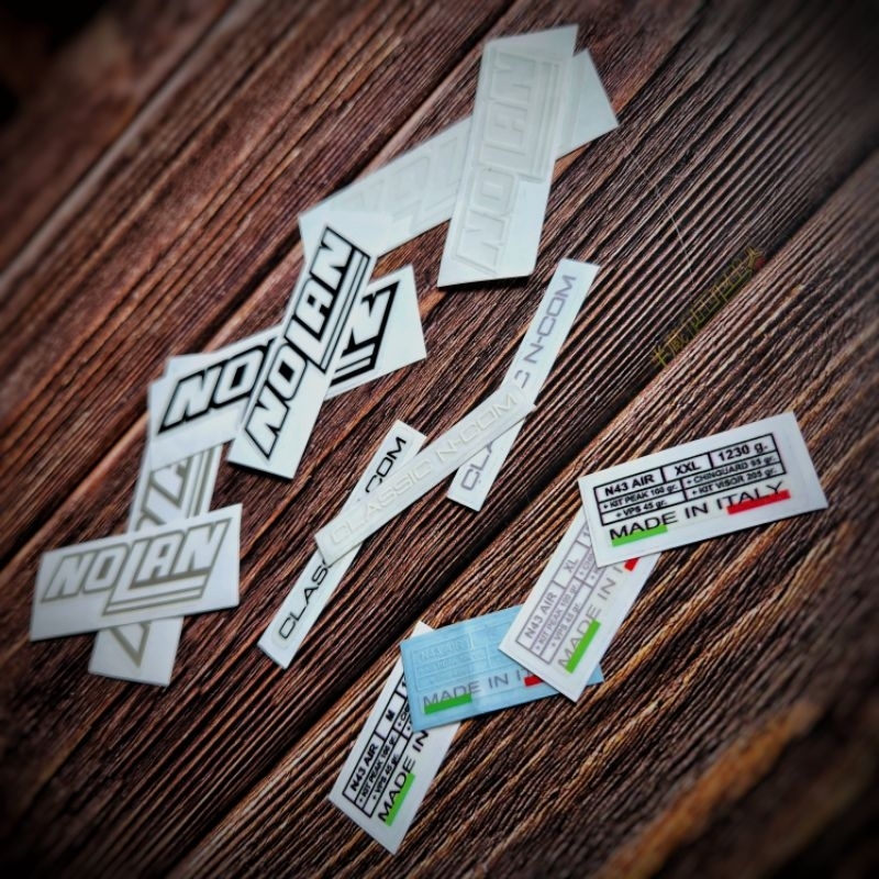 Jual Sticker Set Nolan N43 Air - Type 2 (Print) | Shopee Indonesia