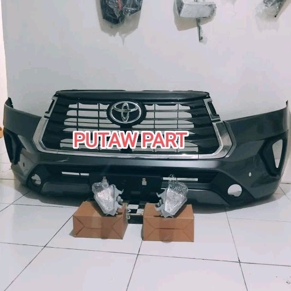 Jual Bemper Depan Innova 2021-2024 Komplit Original | Shopee Indonesia