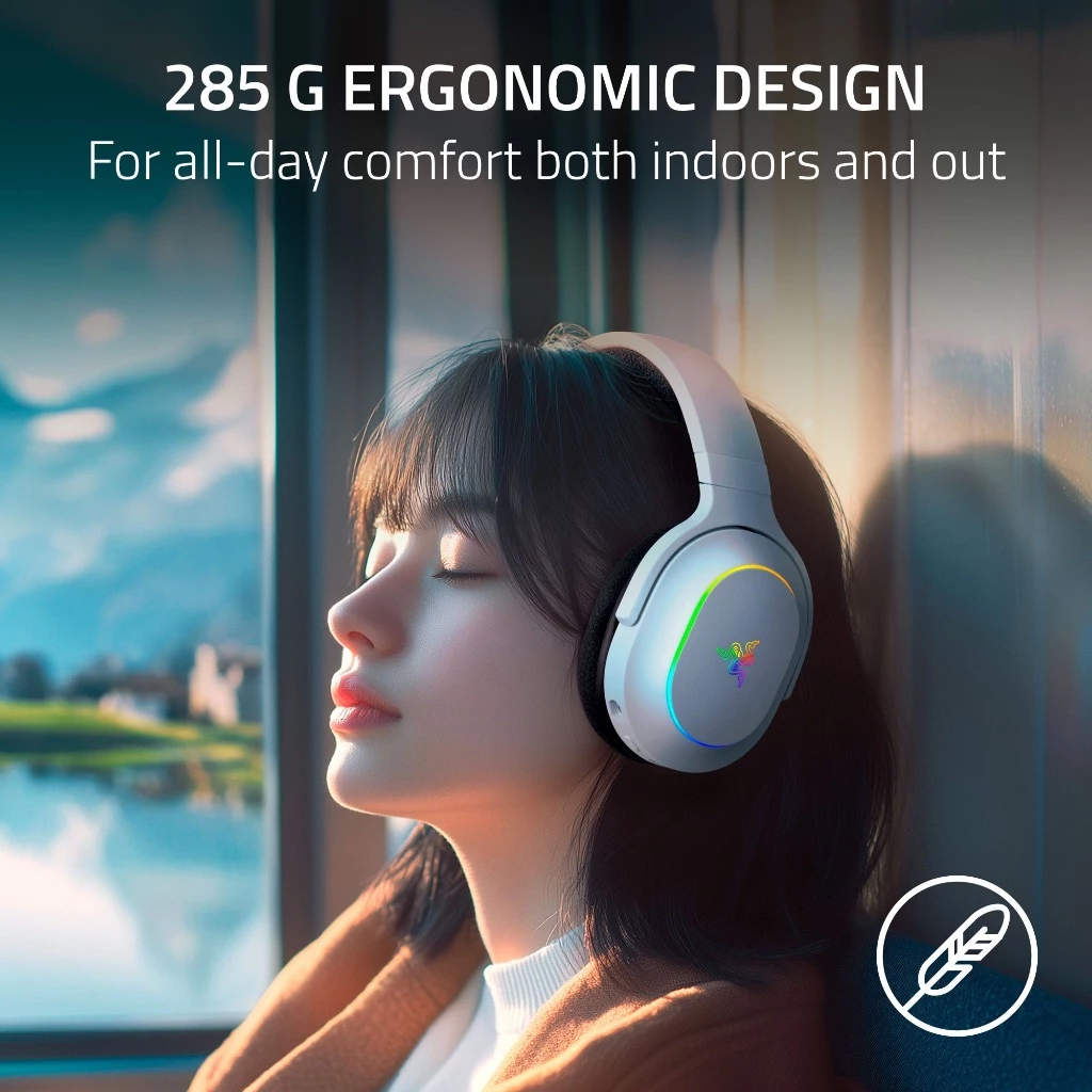 Razer Barracuda X Chroma - White - Wireless Multi-Platform Gaming Headset