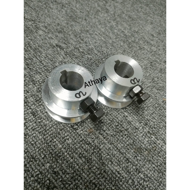 Jual Puli Puly Pulley Pullay Alumunium 2 inch B1 Lubang As fariatif ...
