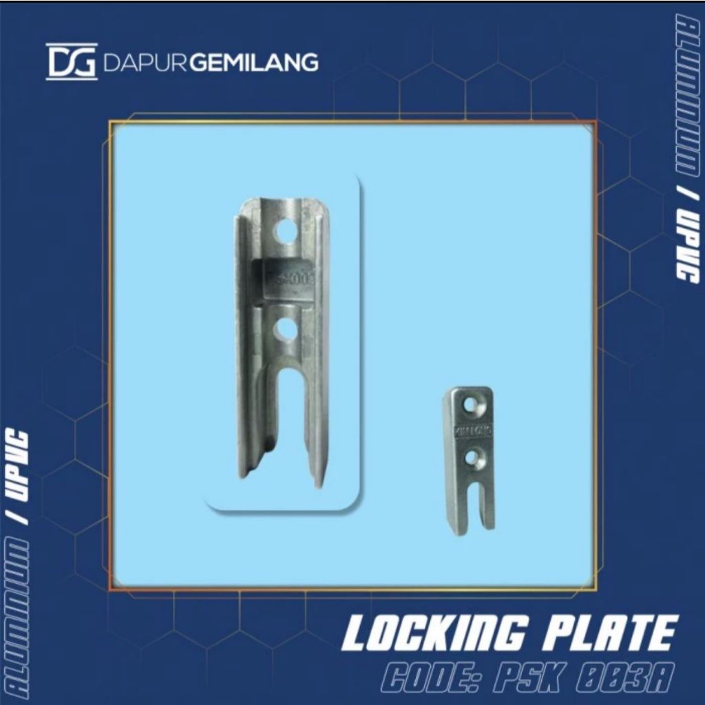 Jual STREKER Locking Plate Sliding Series Jendela/Pintu by KIN LONG X ...