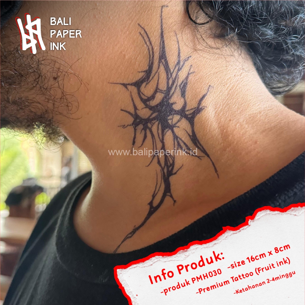 Jual Bali Paper Ink PMH030 Cyber Sigilism Fruit Ink Tatto Temporary ...