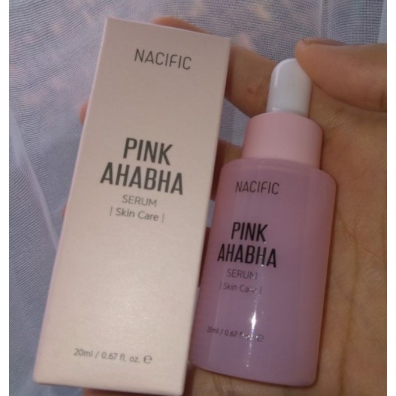Jual Nacific Pink AHA BHA Mini Serum (20ml) | Shopee Indonesia