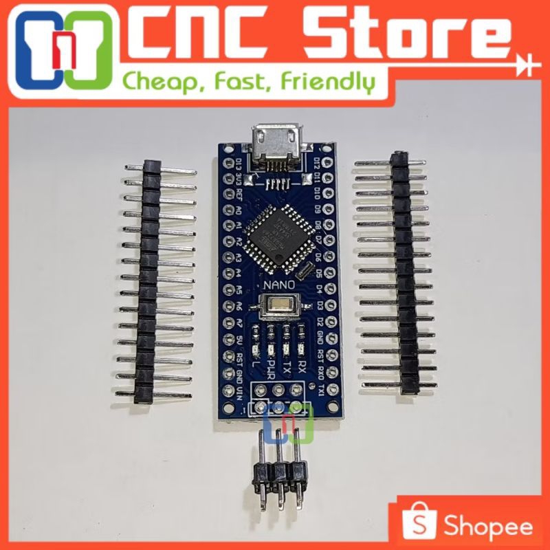 Jual NANO V3 Micro USB ATMEGA328P CH340G 5V BOARD ARDUINO CAMPATIBLE ...