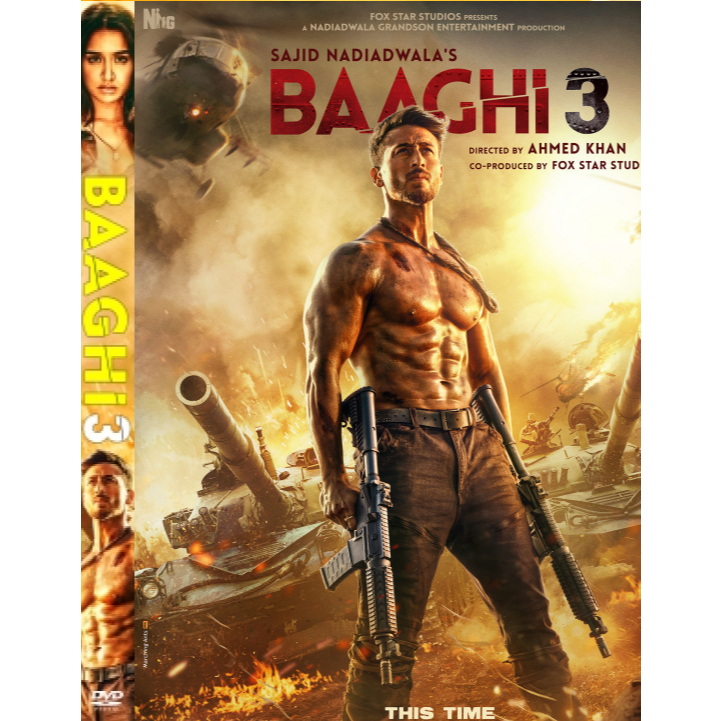 Jual Kaset DVD Movie Box Office Baaghi (2020) Shopee Indonesia