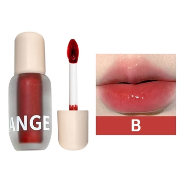 HERORANGE Mirror Lip Glaze Lip Jelly Tint Glass Lipstick Moisturizing Water Lip Gloss Korea GY