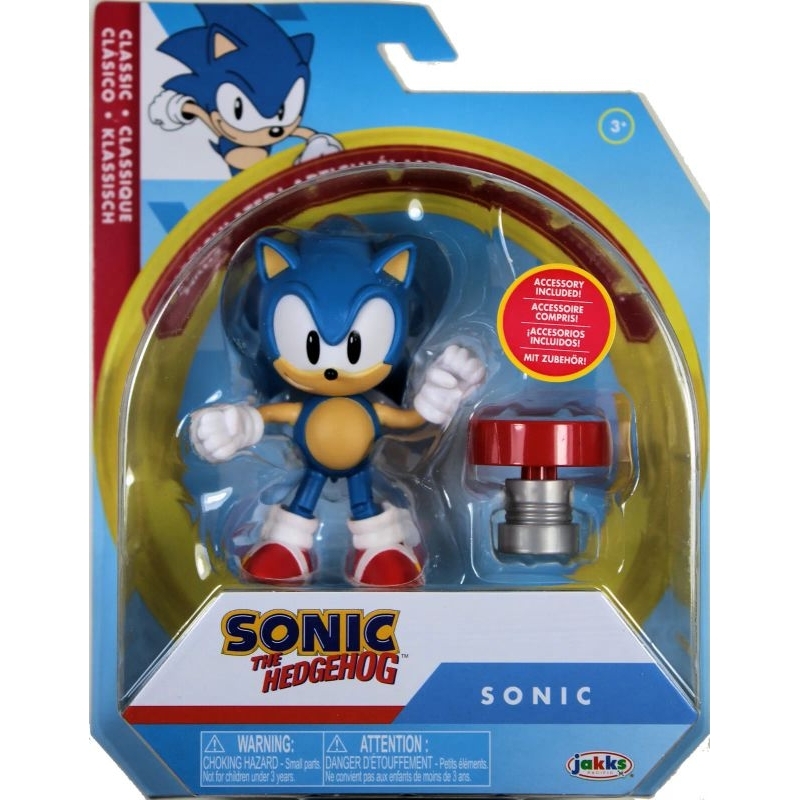 Jual Sonic The Hedgehog 4-Inch Articulated Action Figure - Classic ...