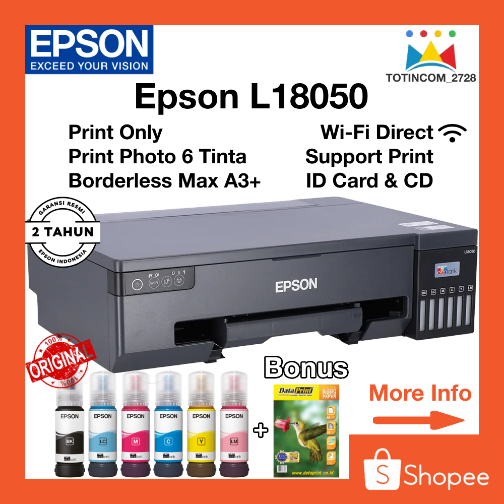 Jual Epson L18050 Printer Terlengkap & Harga Terbaru Juli 2026 | Shopee ...