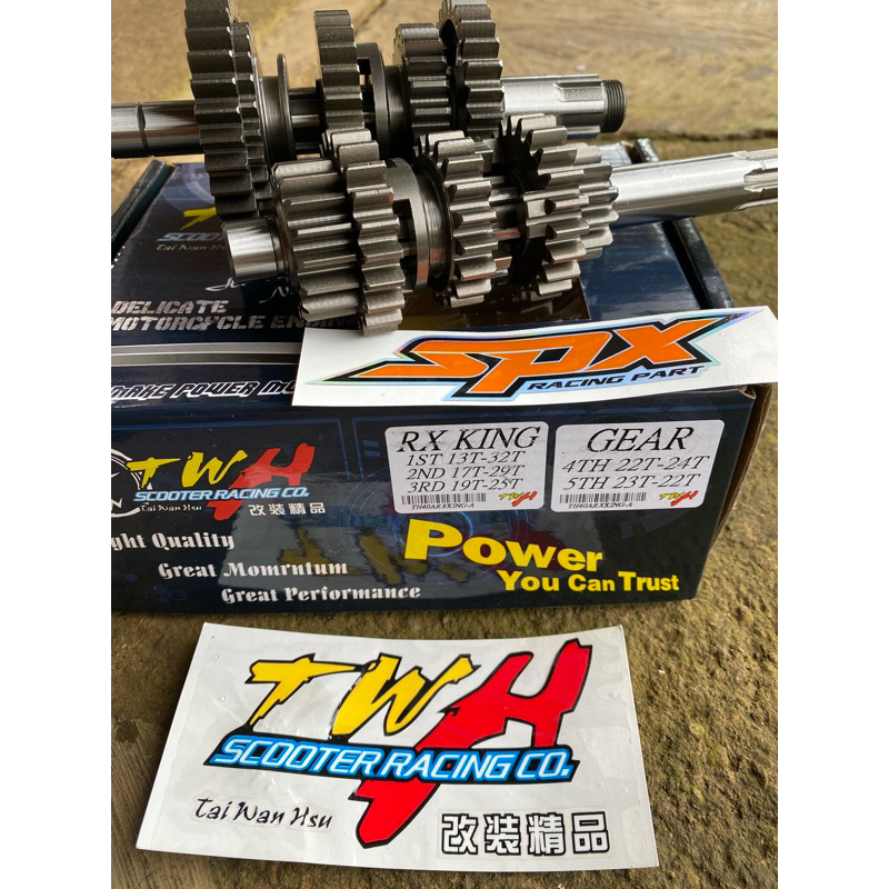 Jual GEAR BOX RASIO RX KING TWH RACING | Shopee Indonesia