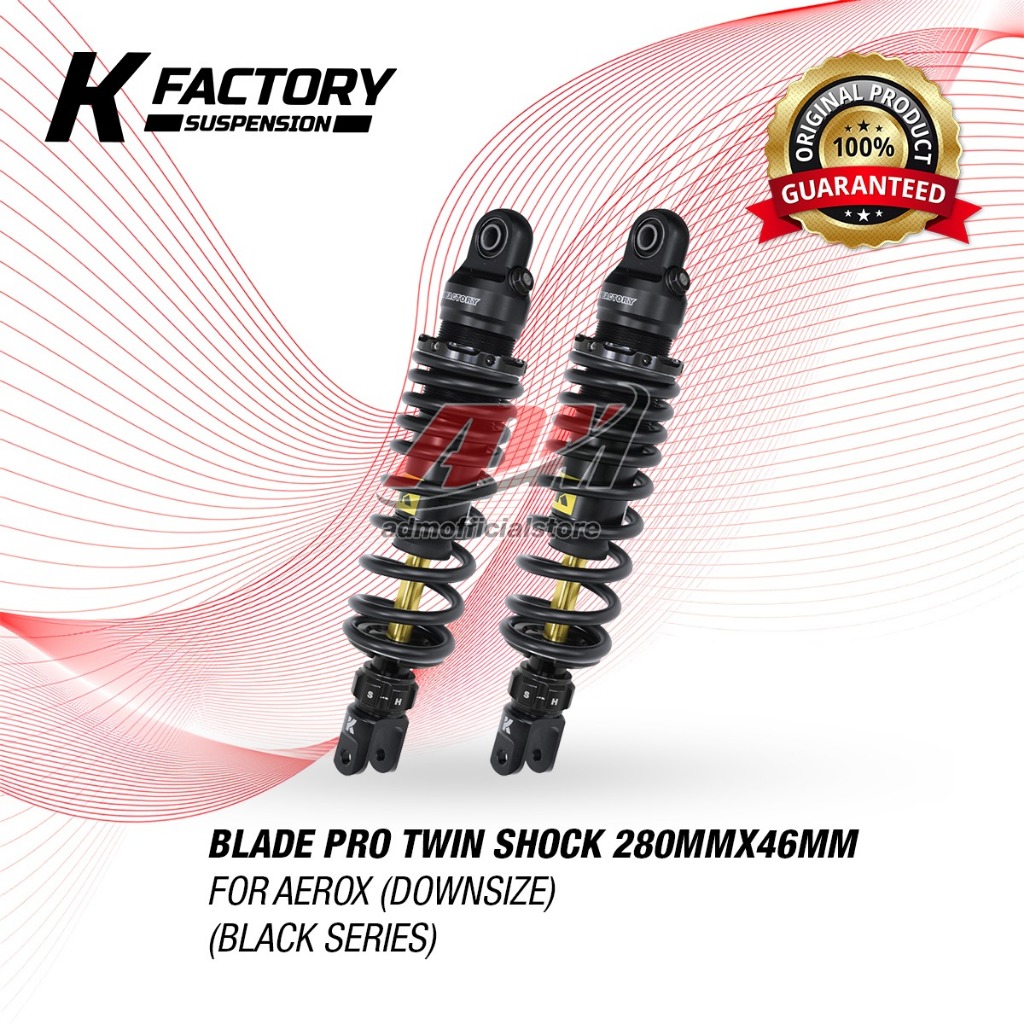 Jual Shock K-Factory Blade Pro 280Mm For Aerox (Downsize) | Shopee ...