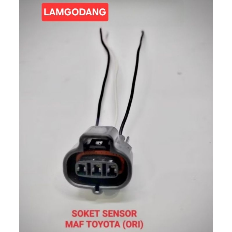 Jual SOKET SENSOR MAF/MAP MOBIL TOYOTA ORIGINAL | Shopee Indonesia