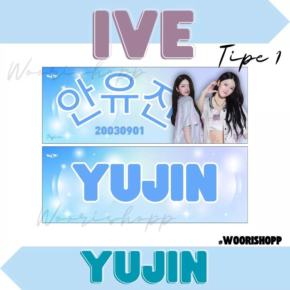 HAND BANNER IVE MEMBER 2SISI